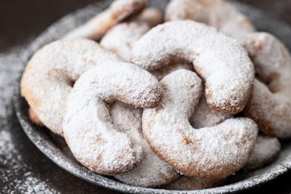 Vanillekipferl ohne Ei